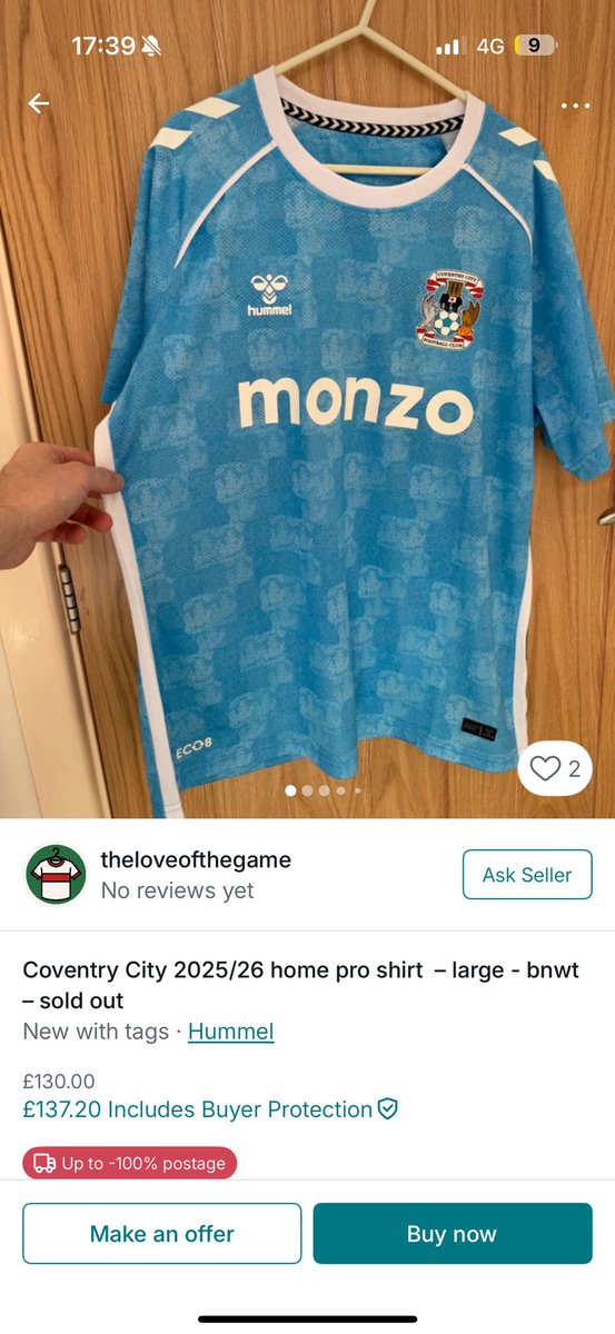 andy_cov93's tweet image. Chancing big bastard “sold out” 🤣