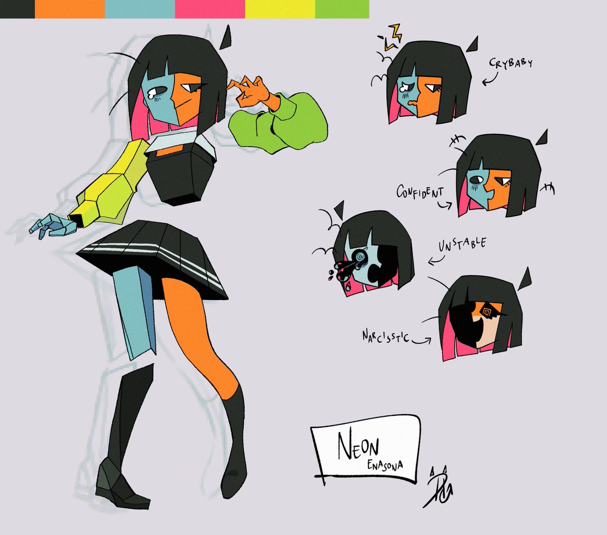 derudevil's tweet image. more enasona crafting (βΒ΄ Λ `β) #ena #joelg #enasona