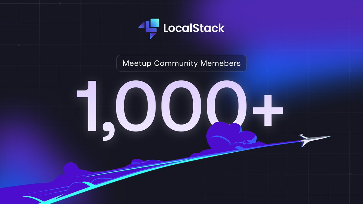localstack's tweet image. 🚀 Our LocalStack meetup community has officially crossed 1,000+ members!
From cloud developers to DevOps engineers, from startups to enterprises — thank you to everyone who's made this community thrive.
Don't miss out on the action. Join our community: meetup.com/localstack-com…