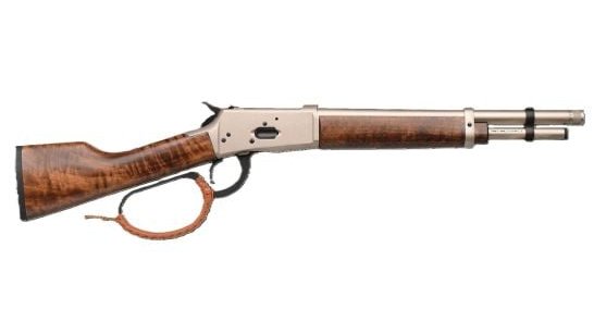 GForce Mare's Leg lever action pistol with 12'' 357 Magnum / 38 Special threaded barrel and walnut furniture for $399 currently here: mrgunsngear.org/4mapsjE

Cheapest I've seen it 🚬