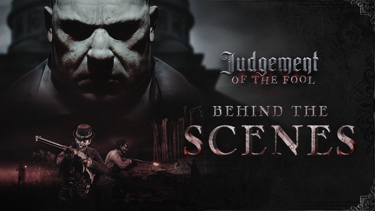 HuntShowdown's tweet image. Hunters,
We hope you are enjoying Judgement of the Fool so far! Our new Hunters for this event are the formidable Pale Judge and his lawless counterpart, The Fool. We wanted to share a little more about their creation and inspiration.
Check out our new ‘Behind the Scenes’ blog!…