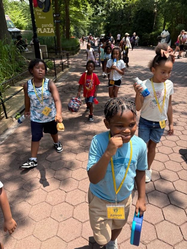 This week, our Summer of Service Excursion (SOSE) 1st and 2nd graders took an exciting adventure to the Smithsonian National Zoo in DC! 🐾🐘 From watching the elephants to learning about animal habitats, it was a day full of wonder, laughter, and learning.