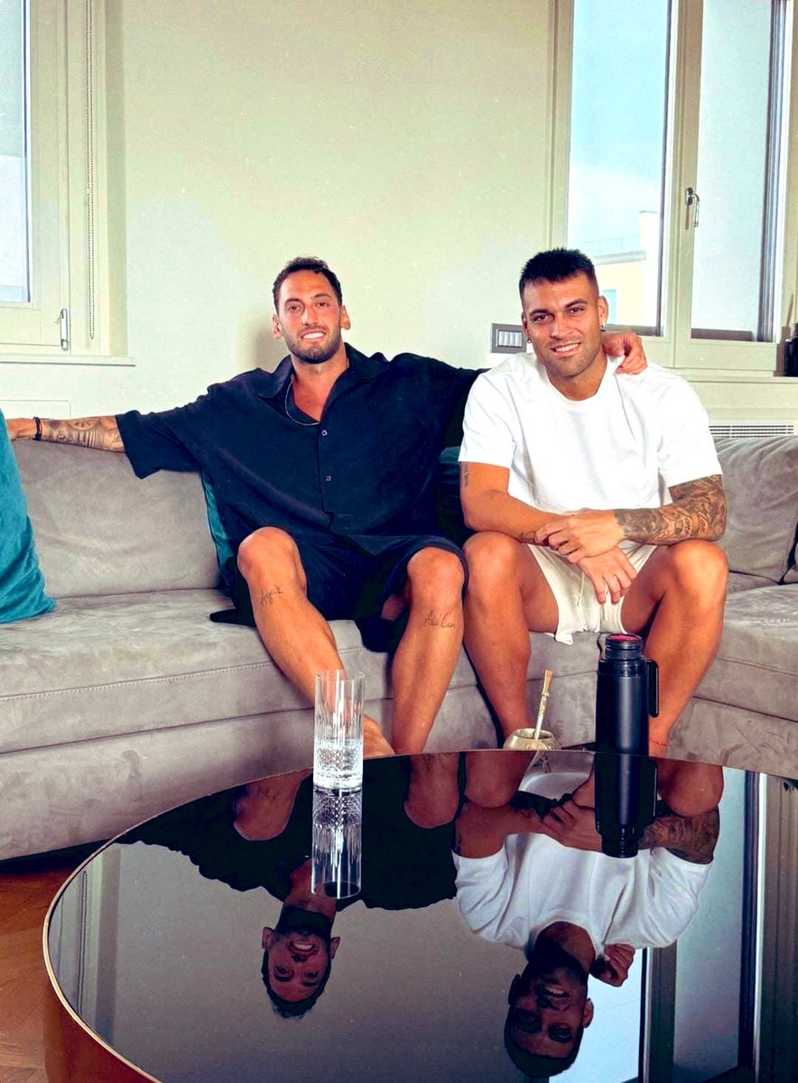 Lautaro e Calhanoglu. Va’ che belli.