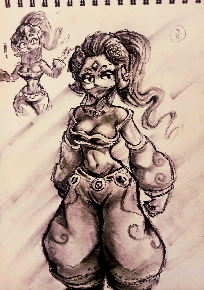 garabagoomba's tweet image. Sketch de la chelly bailarina. #BrawlStars #BrawlStarsArt #brawlstarsfanart