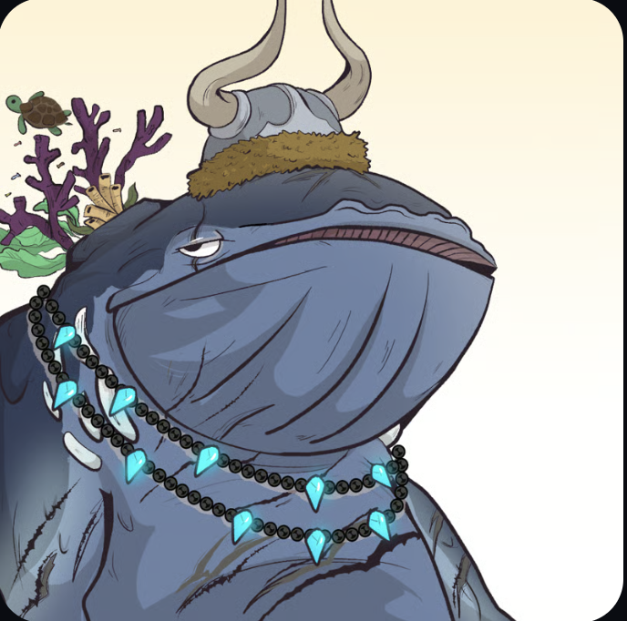 0xParity's tweet image. Joined the pond @SaveTheWhal3s 

Whal3 #466

Hyperliquid.