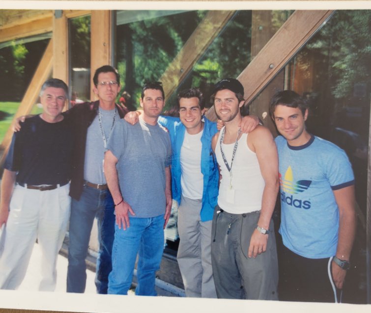 stevenmartini's tweet image. Flashback Friday: My bro & I up at the Sundance Labs workshopping Lymelife with some of our advisors including the great Jon Gatins and the incomparable Scott Frank. So much learned breaking story & sharing process with these masters of the craft of screenwriting and filmmaking.