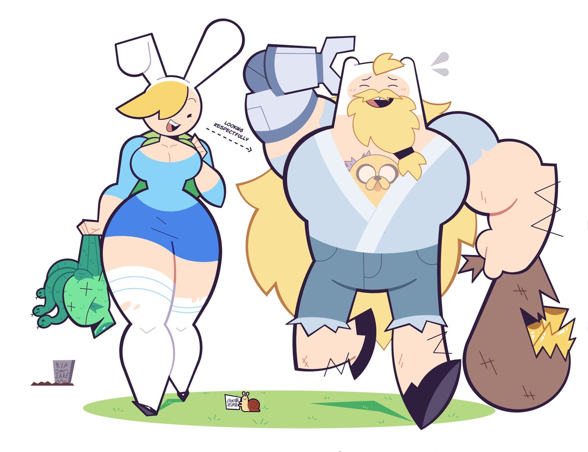 BIG Fionna &amp; BIG Finn!🐰🐻‍❄️