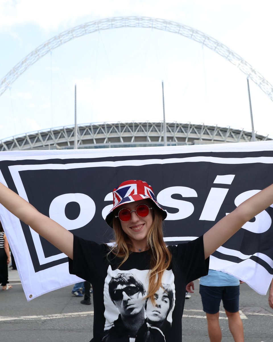 wembleystadium's tweet image. A night that will live forever. 😮💨
#OasisLive25