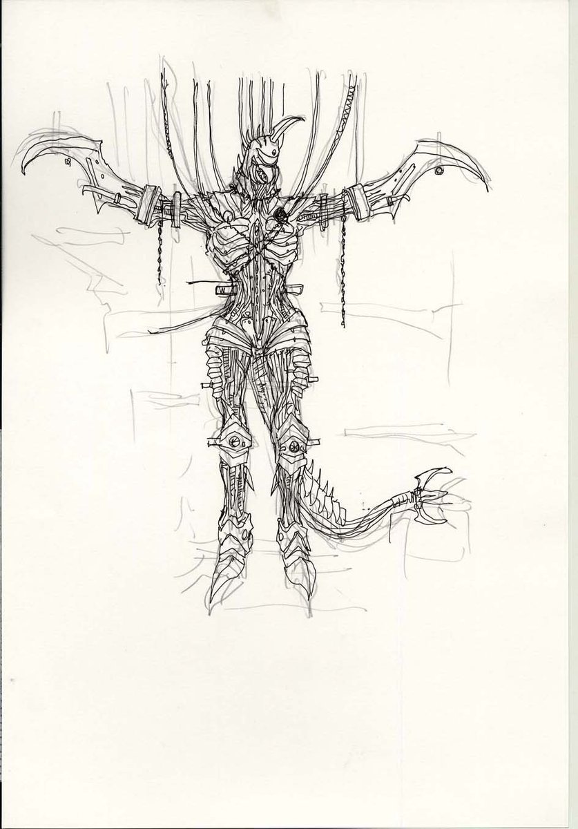giganposting's tweet image. During development, Gigan&apos;s mummified body was planned to appear crucified in homage to Silence of the Lambs. It was ultimately deemed too unnatural looking and cut
