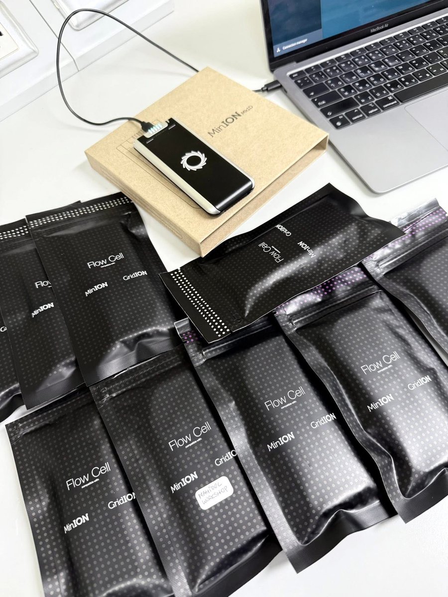 tparsakorn's tweet image. Sequencing anything, anytime, anywhere 😄 #nanopore