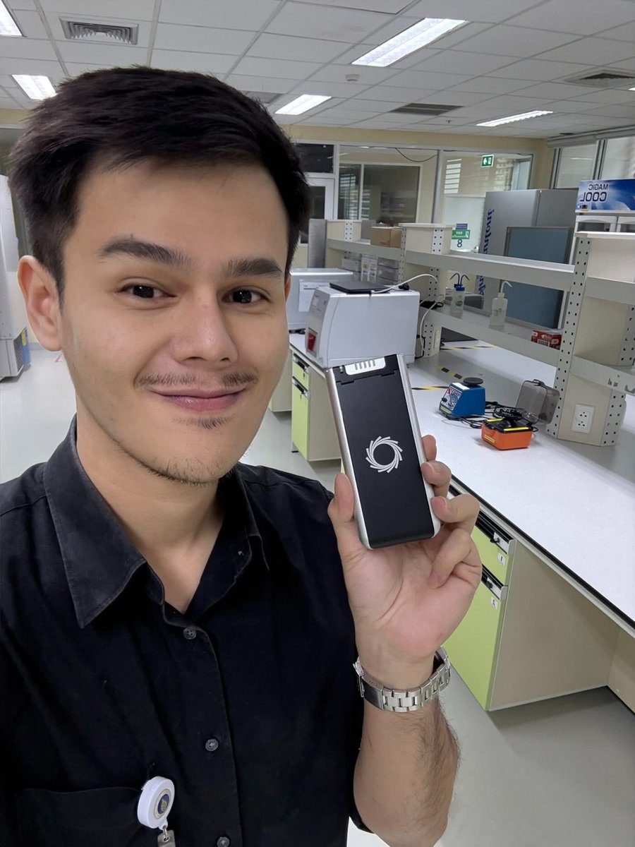 tparsakorn's tweet image. Sequencing anything, anytime, anywhere 😄 #nanopore