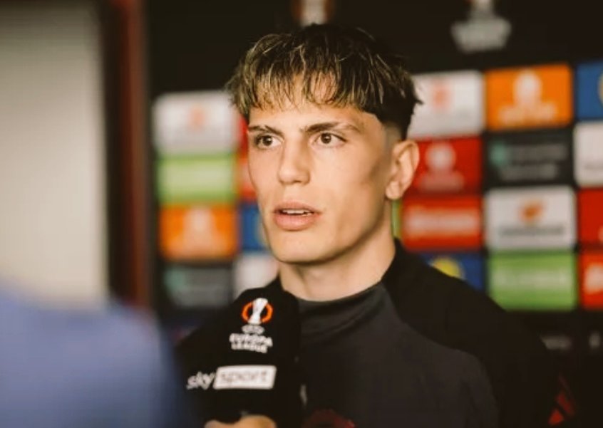 733GF's tweet image. 🚨🗣Garnacho: "I don’t think anyone is more famous than Cristiano Ronaldo."