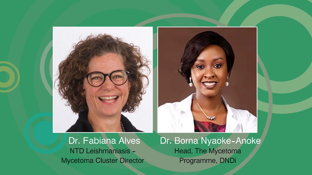 MycetomaRC's tweet image. π Announcing the #MycetomaAmbassadors2025!
π Congrats to:
πΉ Dr. Fabiana Alves @DNDi
πΉ Dr. Borna Nyaoke-Anoke @DNDi
Honoured for their powerful advocacy & dedication to fighting #mycetoma, a neglected tropical disease.
π Read more: mycetoma.edu.sd/?p=6710
#NTDs #DNDi