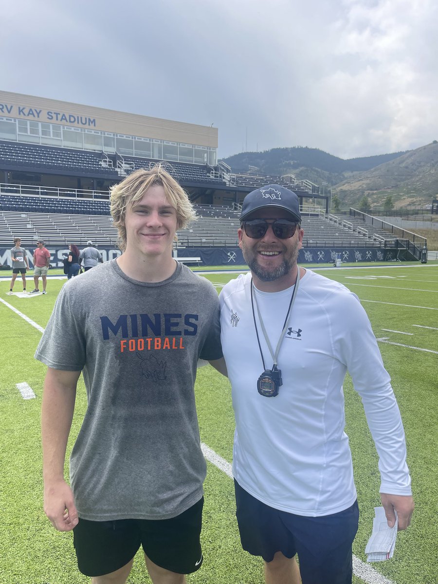 Parker Harris (@parker_harris_2) on Twitter photo Had a great camp at Colorado School of Mines. <a href="/CoachYonBoone/">Yon Boone</a>
<a href="/SLC_Recruiting/">Southlake Carroll FB Recruiting</a>
<a href="/CoachRazloznik/">Coach Sean Razloznik</a>
<a href="/BrianSides12/">Brian Sides</a> Had a great camp at Colorado School of Mines. <a href="/CoachYonBoone/">Yon Boone</a>
<a href="/SLC_Recruiting/">Southlake Carroll FB Recruiting</a>
<a href="/CoachRazloznik/">Coach Sean Razloznik</a>
<a href="/BrianSides12/">Brian Sides</a>
