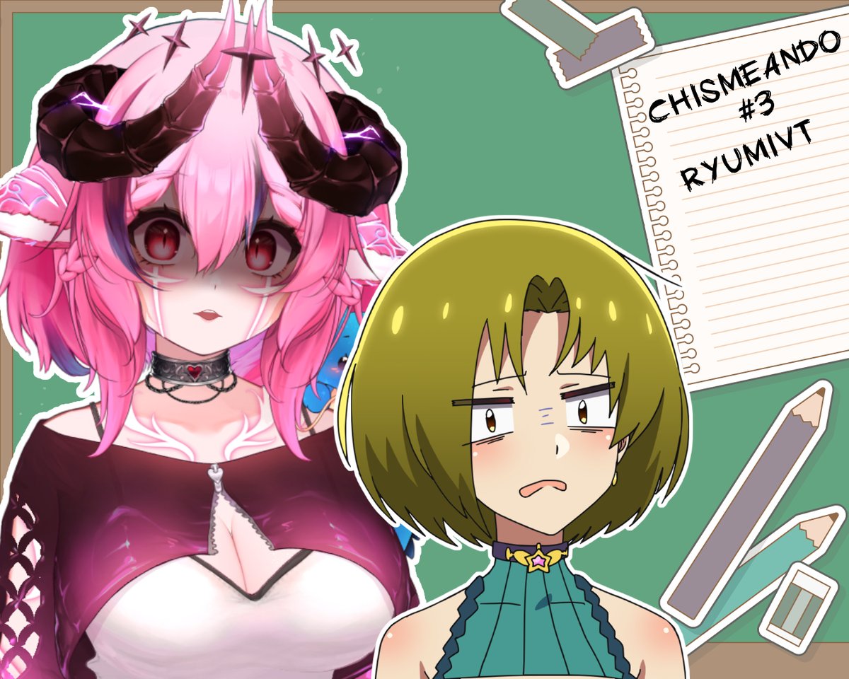 Irelyth's tweet image. ¡En 3 horas tenemos chismes con @RyumiVT !
¿Desamores? ¿Problemas con pastores?
¡No se lo pierdan! 👀👀