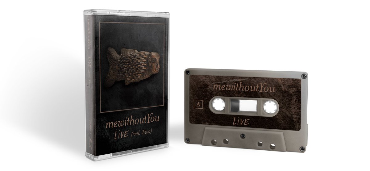 mewithoutYou's tweet image. Live (vol. Two) streams everywhere on Aug 8, 2025 and is available for pre-order now at mewithoutYou.com and get an advanced digital download of the album before its release.
