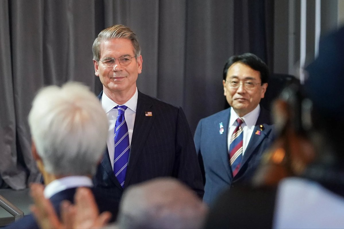 “Japan will ‘provide equity, credit guarantees, and funding for major projects in the US,’ which will fuel economic growth…
“If politics is the art of the possible, as Otto von Bismarck quipped, then Messrs. Trump and Bessent are artistic masters…”
(Article linked in reply)