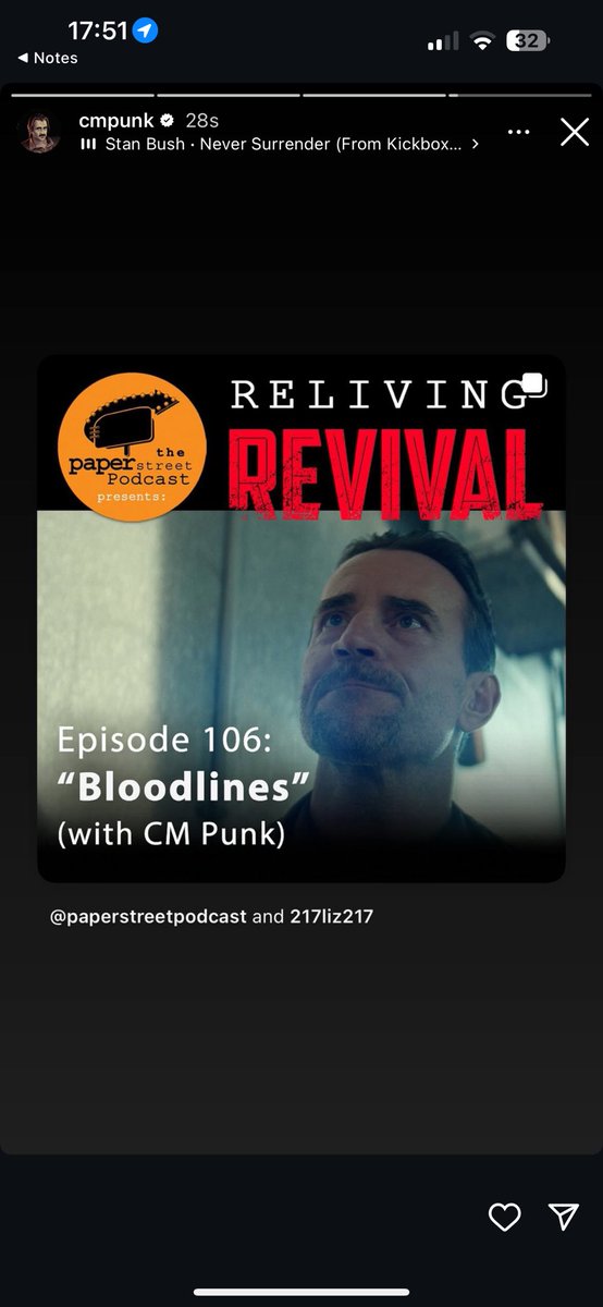 CMPunkStories's tweet image. CM Punk shares a post from Paper Street Podcast for his appearance on Reliving Revival to discuss wrestling, acting, and his role as Anthony Check on #Revival
25th July 2025