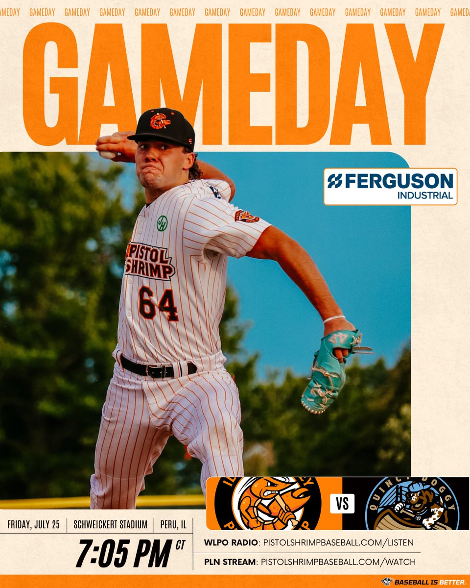 PShrimpBaseball's tweet image. Wear Pink, It's Friday! #FearTheClaw
🏟️ Schweickert Stadium
📍 Veterans Memorial Park in Peru
🆚 Quincy Doggy Paddlers
⏰ 7:05 PM
presented by Ferguson!