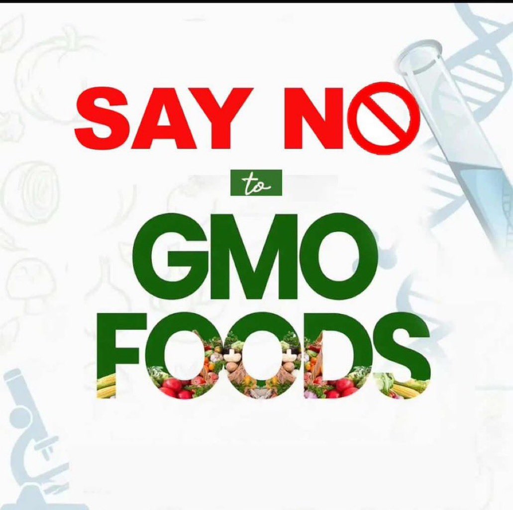 tonyajah's tweet image. GMOs have been linked to cancers, allergies, and other health issues.
Say NO to GMOs!