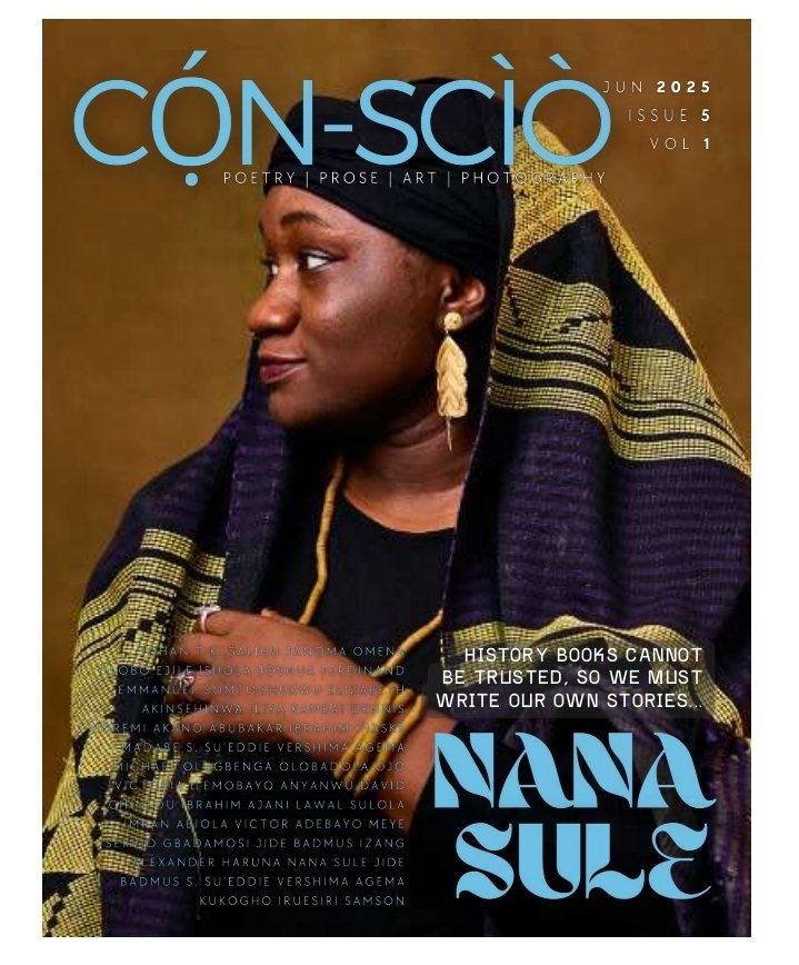 izesule's tweet image. What's that Bruno song again?
... wanna be on the cover of forbes magazine.
Sat with @Sueddieagema for Cón- Sciò Magazine. We touche verything from writing to identity to AI.
Please read/download the mag here:tinyurl.com/3vzwm92c