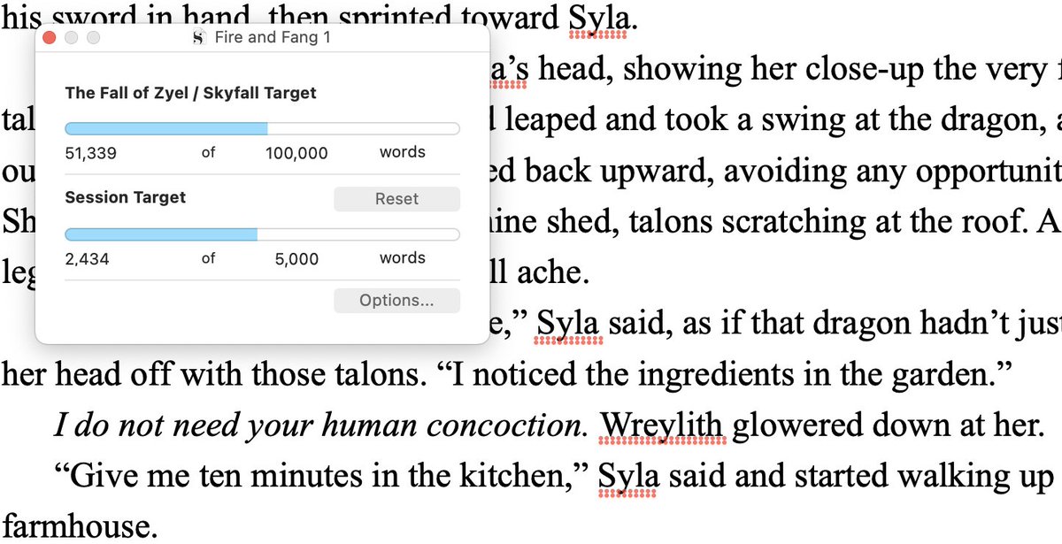 GoblinWriter's tweet image. The next project (a return to epic fantasy with dragons and a bit of romance) will also be a return to longer books. I set myself a goal of 100K words, but I don't think I'm halfway there with the story. :D