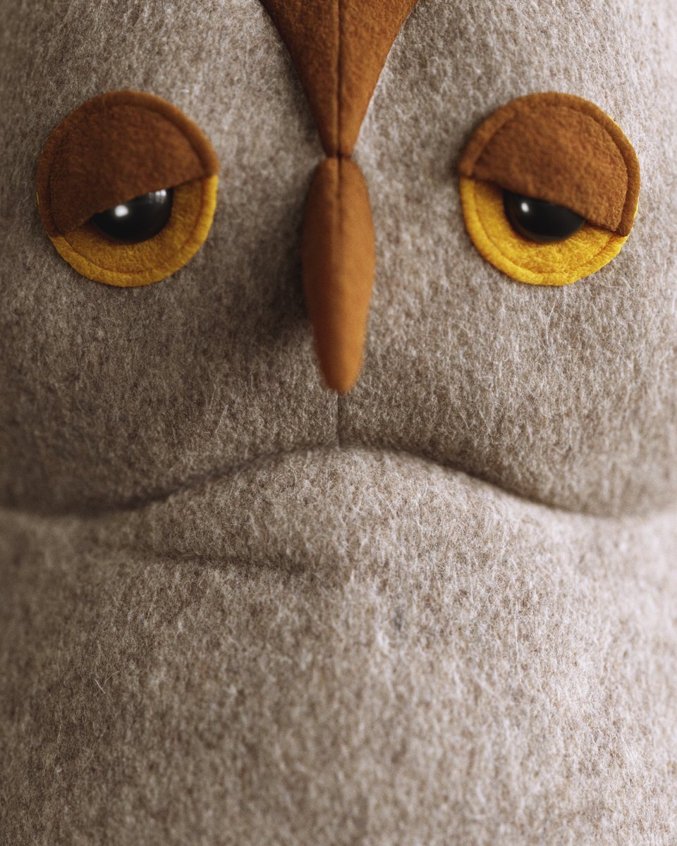 cgpov's tweet image. Got some tricks to make our felt materials look more real without using hair geo. Might do a quick tut if there’s interest. 🤔