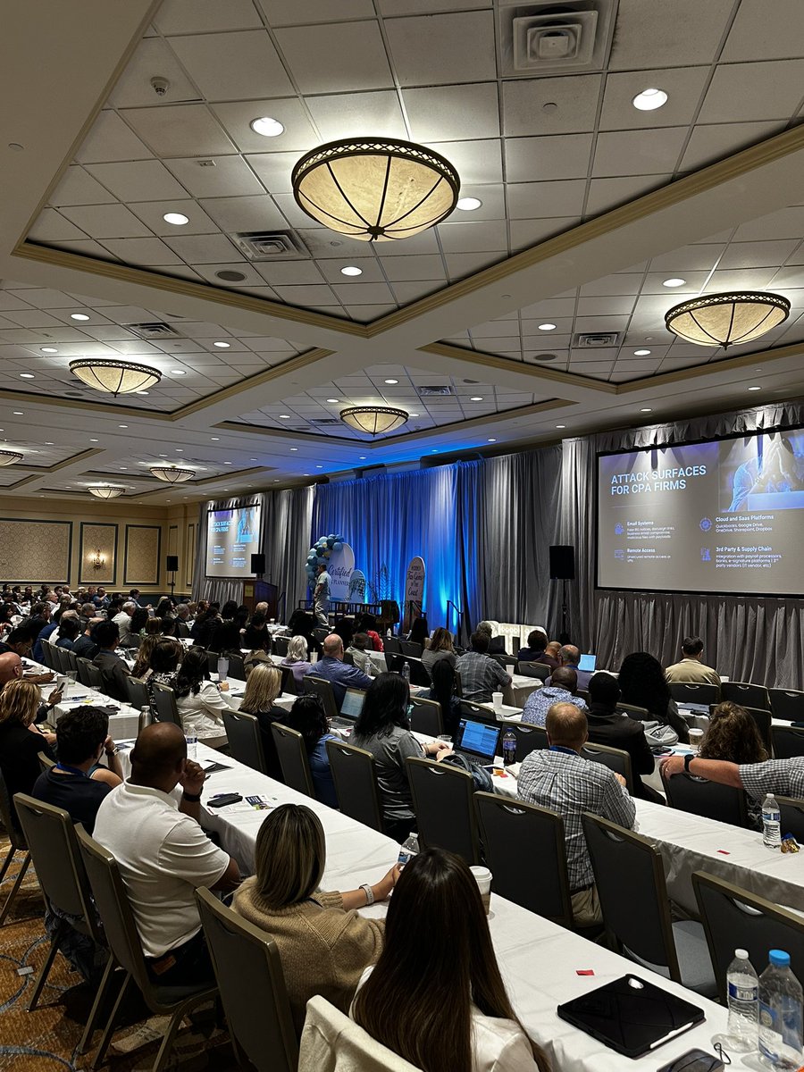 mikemillercyber's tweet image. My watch thought I was dying yesterday. 20 minutes before I went on stage I got this alert. Yesterday I spoke to about 200 CPA/Accounting firms on how they can keep their data safe.
I walked them through methods that attackers use and believe it was an eye-opener for any of…