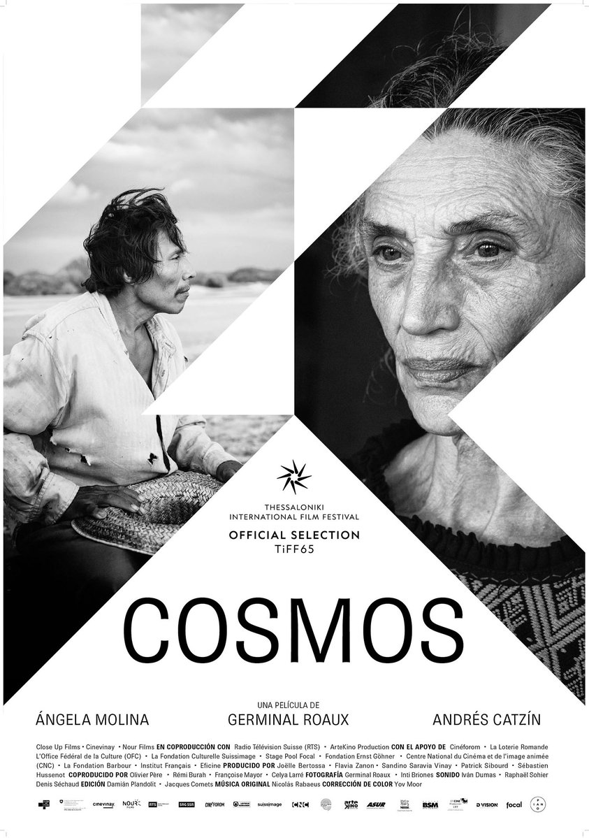 CinetecaMexico's tweet image. Con presencia del cineasta suizo Germinal Roux, mañana en punto de las 20h conoce COSMOS (México-Suiza, 2024), cinta que forma parte del #44Foro en Cineteca Nacional México 🔴.
Filmada en blanco y negro, la historia de romance poco convencional nos muestra que son los pequeños…