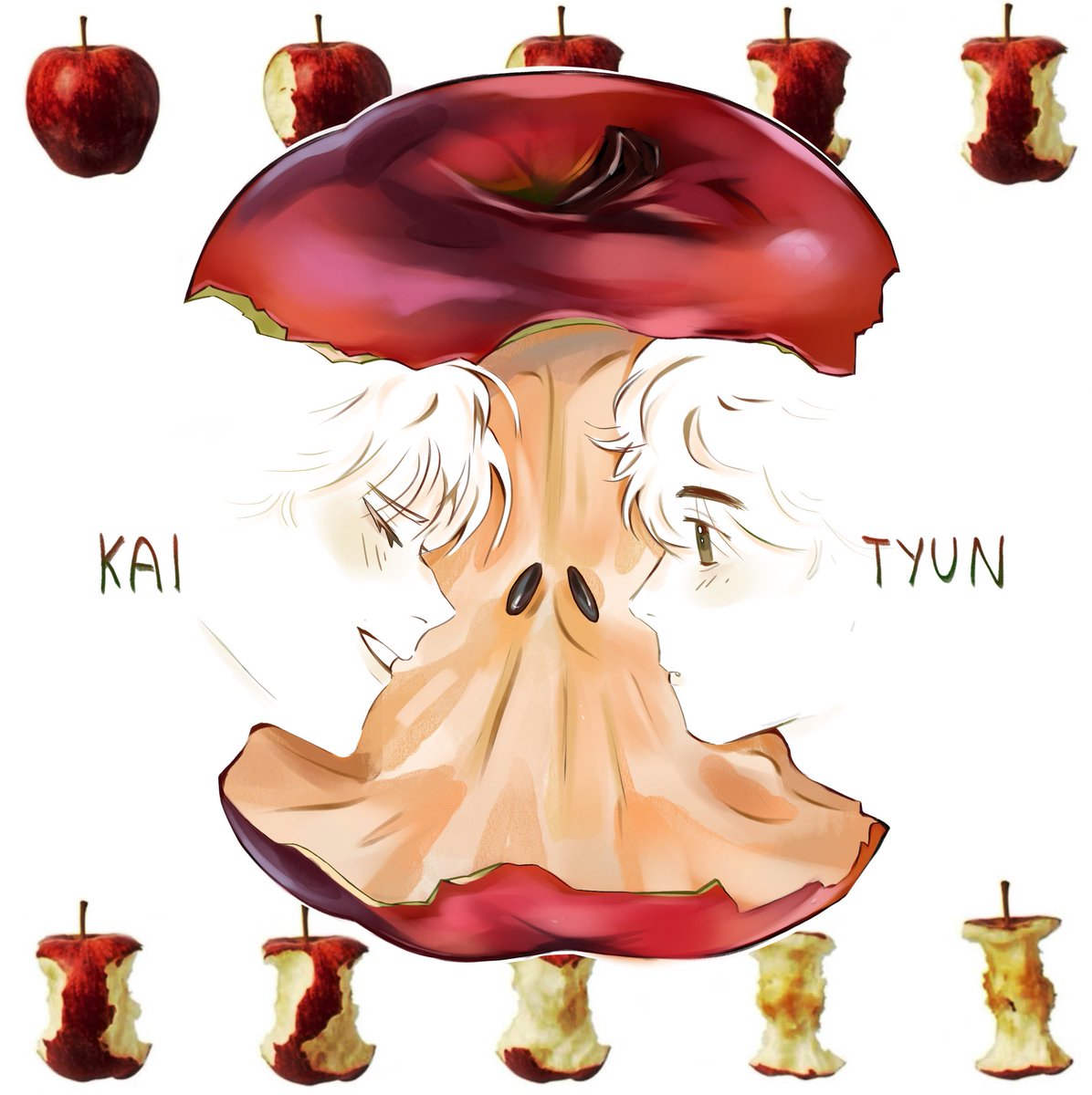 tyuning apple🍎 #태현 #TAEHYUN #휴닝카이 #HUENINGKAI #TXTfanart