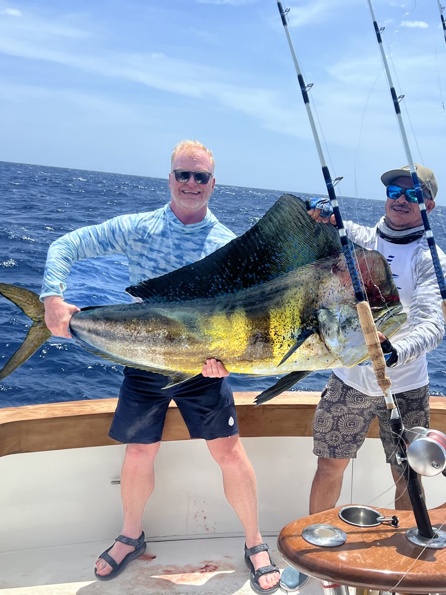 Costa Rica did not disappoint. #fishingniche
63 inches and about 70 lb Mahi caught near Papagayo