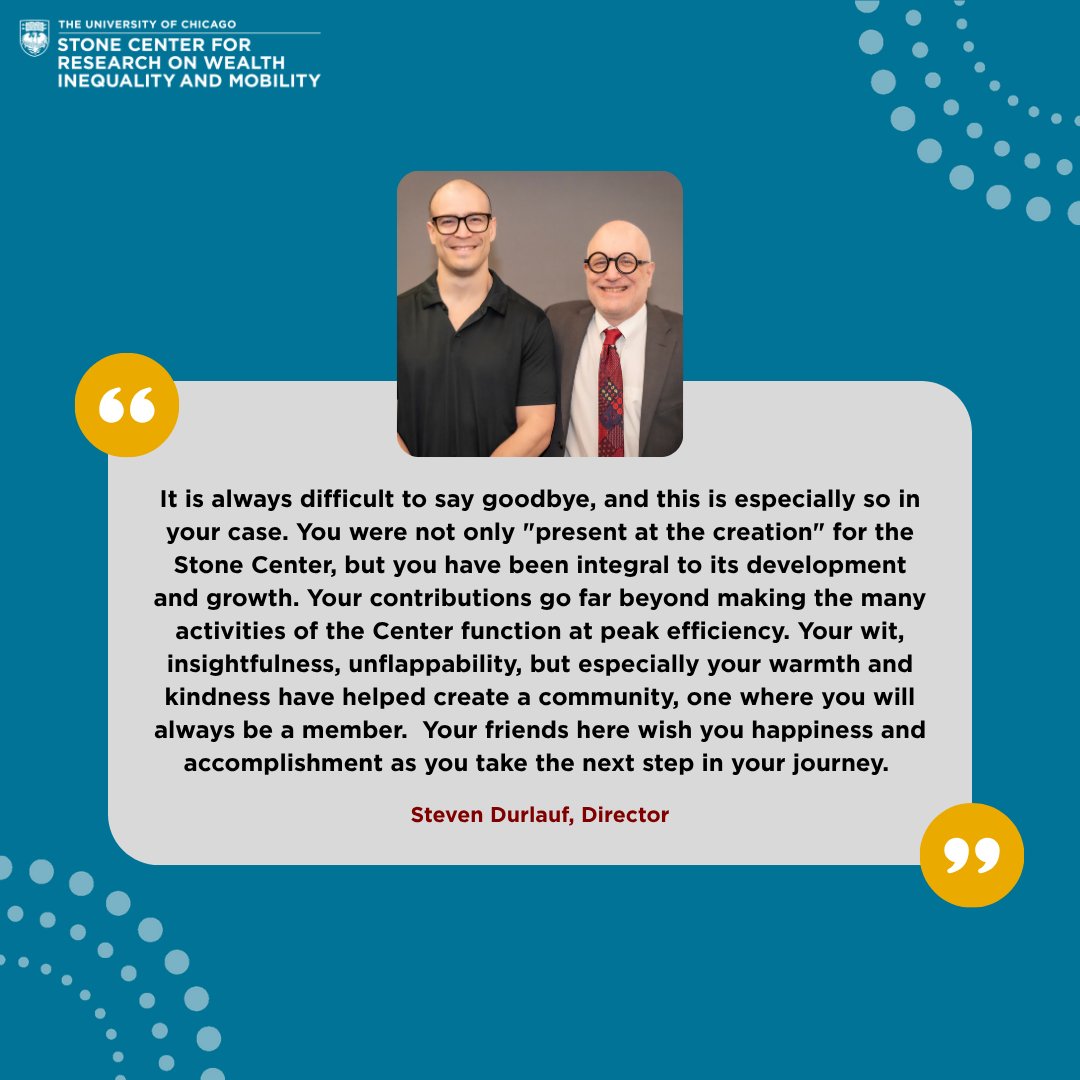 UCStoneCenter's tweet image. Today, we say farewell to a founding member of the Stone Center team, our Assistant Director, Gerry! If you’ve connected with us, you’ve felt his humor, heart, and dedication. We’re better for his influence. Wishing him the very best in his next chapter! #ThankYouGerry