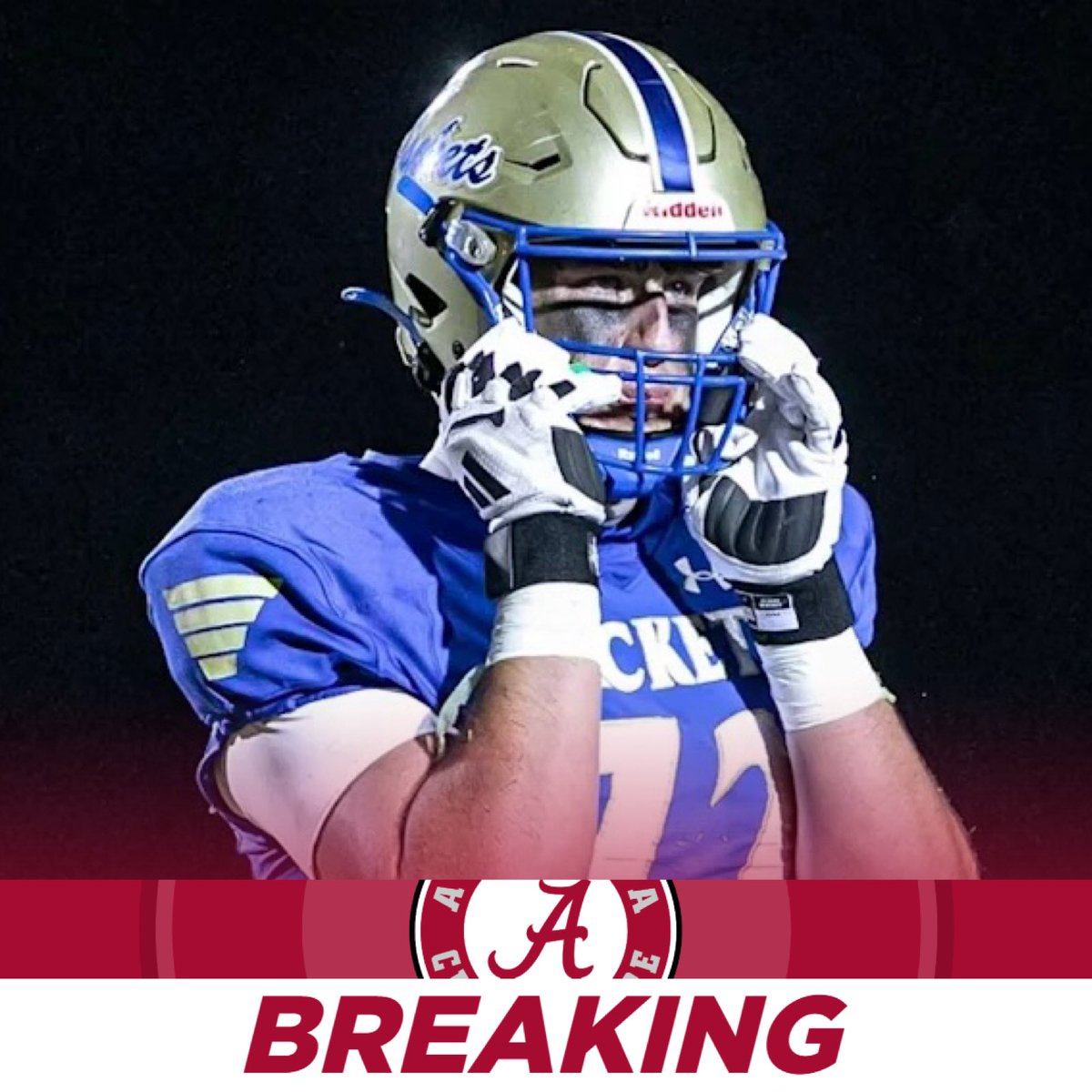 RecruitsBama's tweet image. ππ₯πππππ‘π: 2026 3 βοΈ OT Bear Fretwell has FLIPPED his commitment from Georgia Tech to Alabama! π
The 6β6 295 OT had been committed to the Yellow Jackets since June. He announced an offer from the Crimson Tide earlier this month.
Fretwell is ranked as the #38 OT in theβ¦