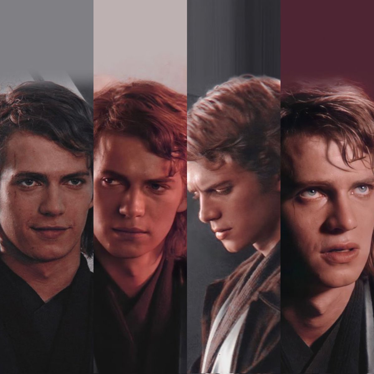 Four seasons of Anakin Skywalker.