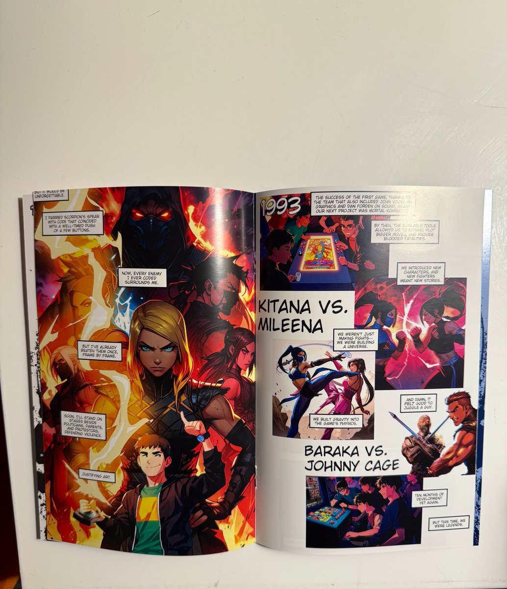 UncannyCarlos's tweet photo. Found an MK comic at SDCC!
Fame: Ed Boon
The Man Behind Mortal Kombat #1
By: TidalWave Productions
SDCC Exclusive
@noobde @MortalKombat
#MortalKombat #SDCC2025 https://t.co/ojWcWH5RZR