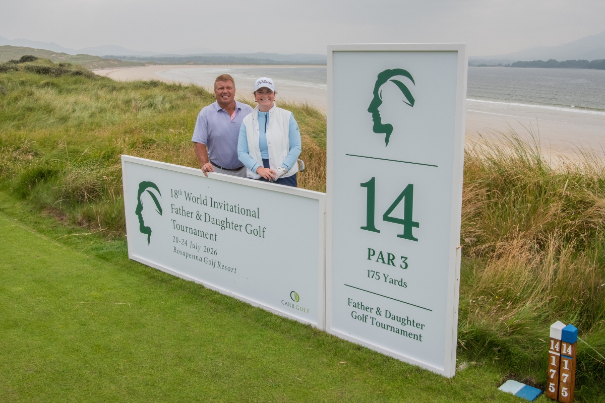 CarrGolfTravel's tweet photo. Swipe through the smiles, style, and scenes from an unforgettable opening day on the Old Tom Morris Links.
#TeewithDad #FatherDaughterGolf2025
Check the leaderboard: https://t.co/fFQvq0D8q7 https://t.co/H0HuOB8kfo