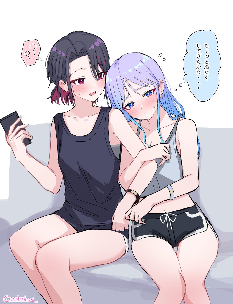 深夜にうちの子の百合を再掲🔞 