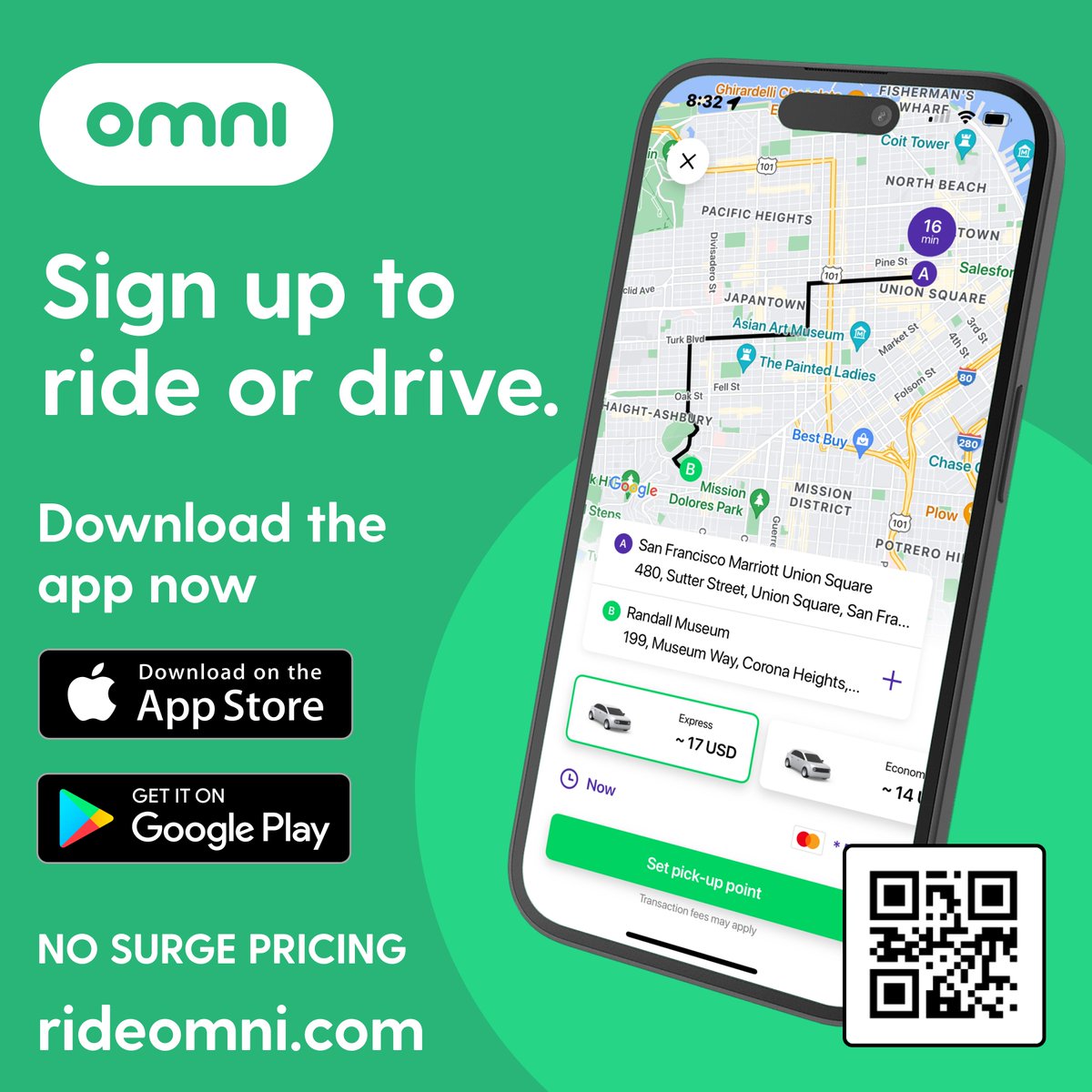 rideomniapp's tweet image. 🔥 Hot deal on your next ride
 Lock in lower fares now. No surge pricing, no dynamic pricing — just better rides.

iOS: itunes.apple.com/app/id67383557…
Android: play.google.com/store/apps/det…

#rideomniapp #NoSurgePricing #fairrides #BetterRidesEveryday