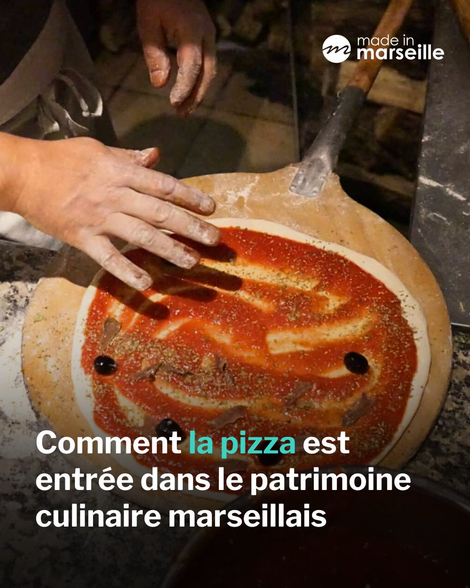 MadeMarseille's tweet image. 🍕 La pizza... Depuis plus d’un siècle, les Marseillais se réapproprient ce mets italien à leur sauce.
➡️ tinyurl.com/34jujp63