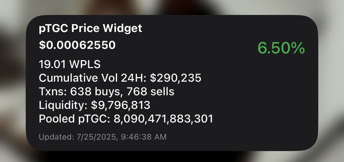 TheGray369's tweet image. PTGC is displaying significant strength compared to $PLS. (19:1) Few are aware of what's coming next. Congrats to the new Grays who joined before the surge. Notably, this has occurred on a chain with a net negative value flow over the past two years. Watch for the impact when the…