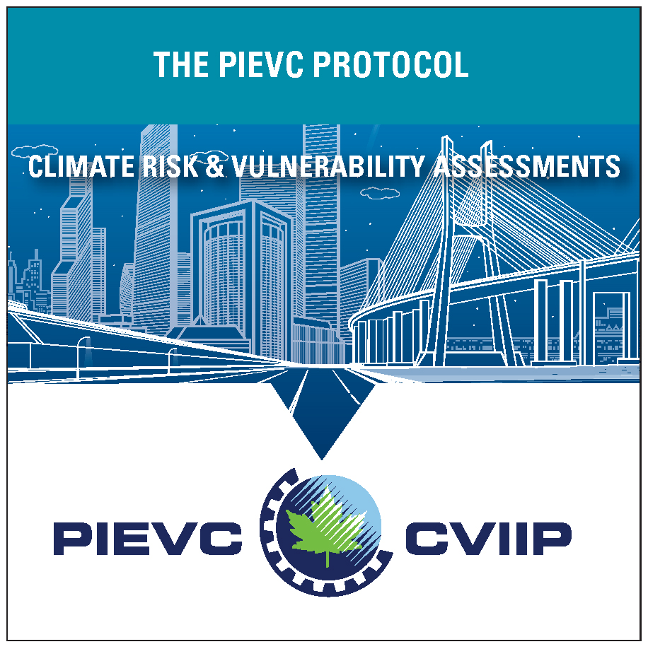 ICLRCanada's tweet image. Resilient critical infrastructure is key to Canada's future in a warming world. Find out how the PIEVC Protocol can help build resilience to climate change.
See pievc.ca