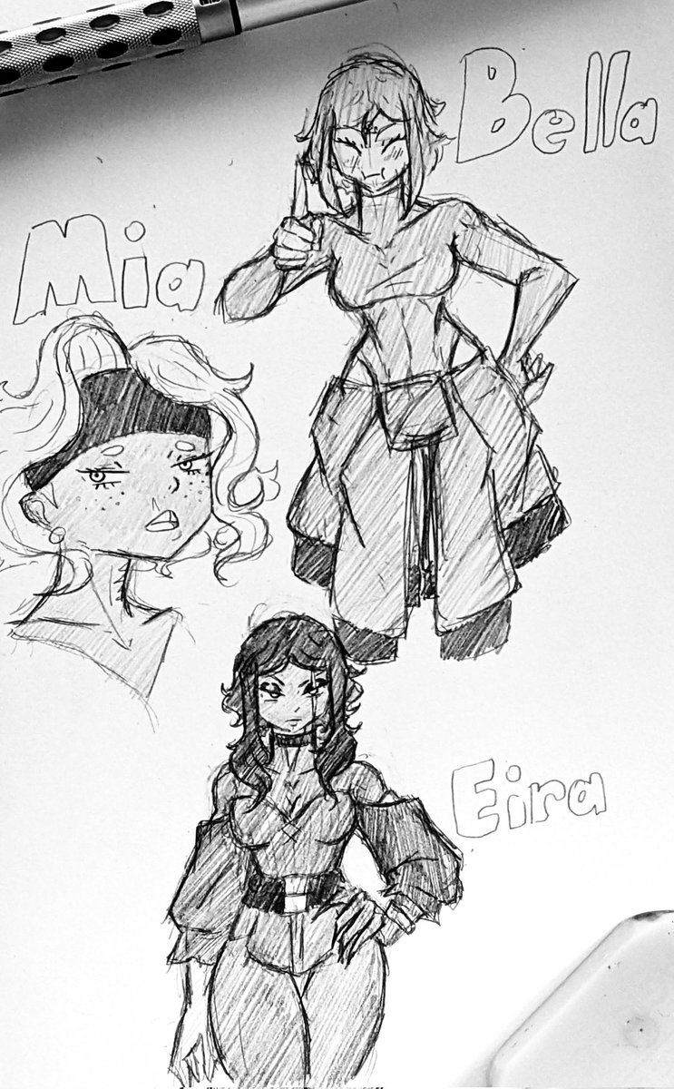 JulienWestt's tweet image. Girls! I love my babes UwU I&apos;m happy you guys like them too!

#art #artmoots #artwork #doodle #characterdesign #oc #ocart