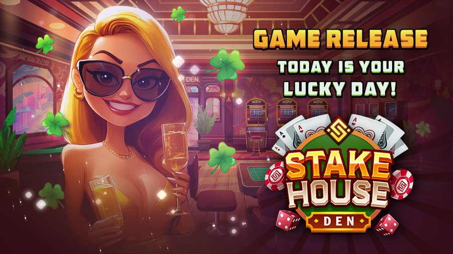 🎰 Step into Stake House Den: Blackjack, slots &amp; roulette await! Open packs, stake cards, earn HotSauce &amp; win rewards!
🔗 stakehouseden.arcadecolony.com
#CryptoGaming #PlayToEarn
