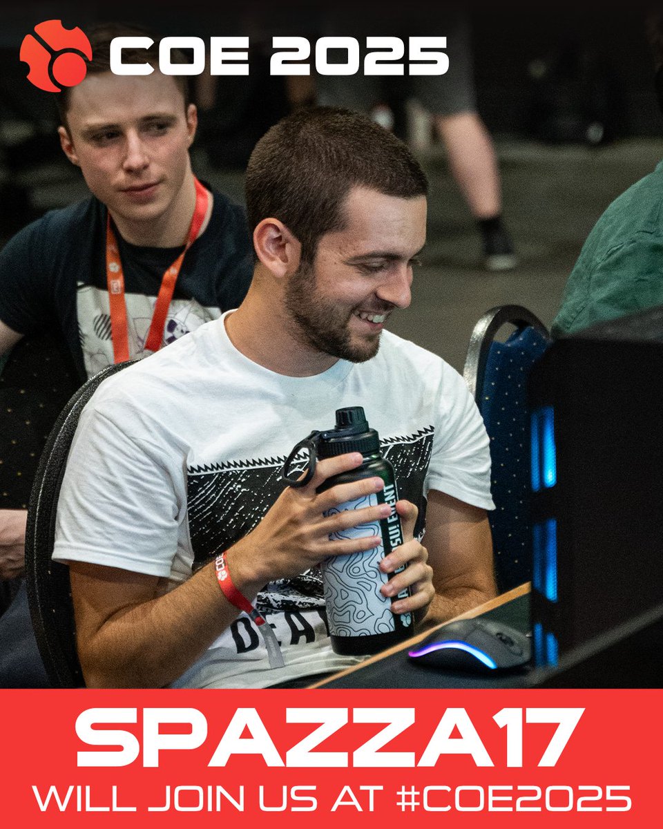 CavoesOsuEvent's tweet image. Once a top player, then a content creator, and now an advocate for precision with Wooting... Unc still got tricks up his sleeve! 👴🏻
@spazzaneve17 is joining us at #COE2025 🇮🇹