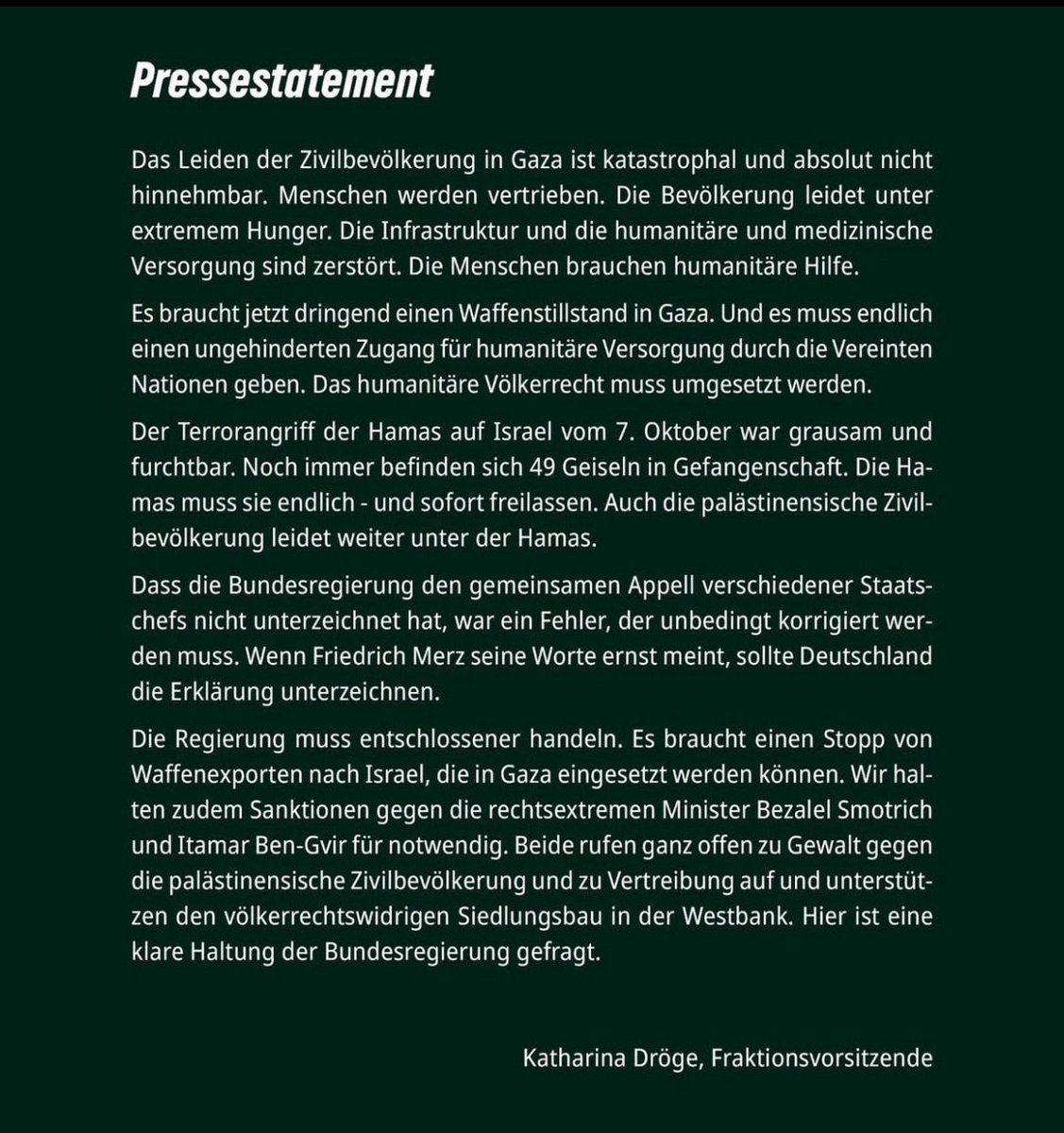 TiloJung's tweet image. Nach 21 Monaten weiß man bei den Grünen immer noch nicht, wer für das „Leiden in Gaza“ verantwortlich ist und wer da was zerstört. Alles mysteriös weiterhin.