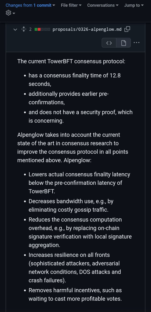 StrategicHash's tweet image. Let&apos;s fucking go. Solana will elevate its network resilience AND speed to extents never seen before in this industry.

BAM, Alpenglow and full rotor implementation will melt faces. All just a few months away.

github.com/solana-foundat…