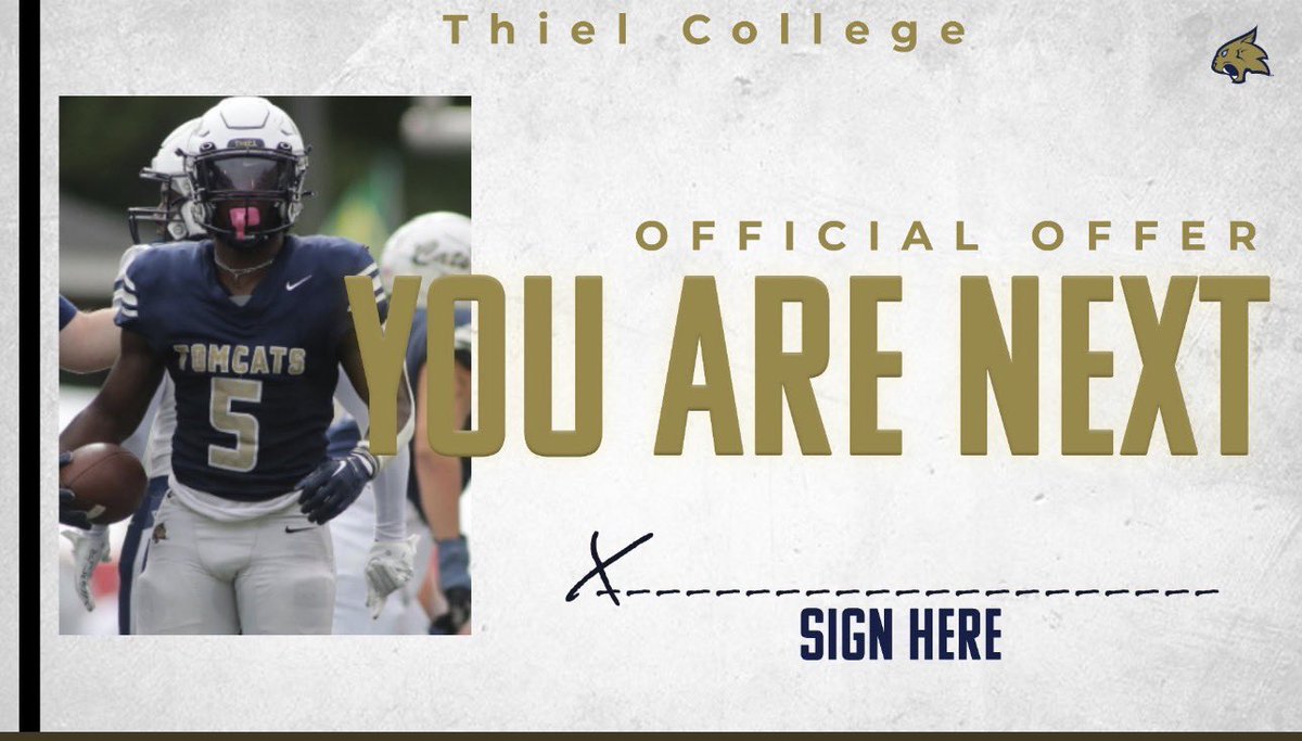 NoamAssor1's tweet image. after a great conversation with @CoachPolis I am blessed to receive my 3rd official offer from @Thiel_FB!