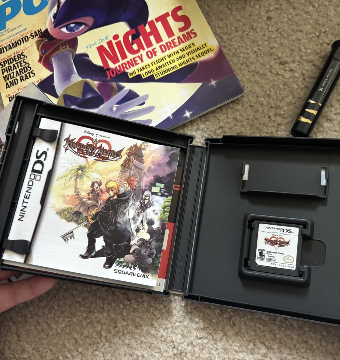mutetroop's tweet image. pink gorilla finds.. i miss when games came w full manuals ;;