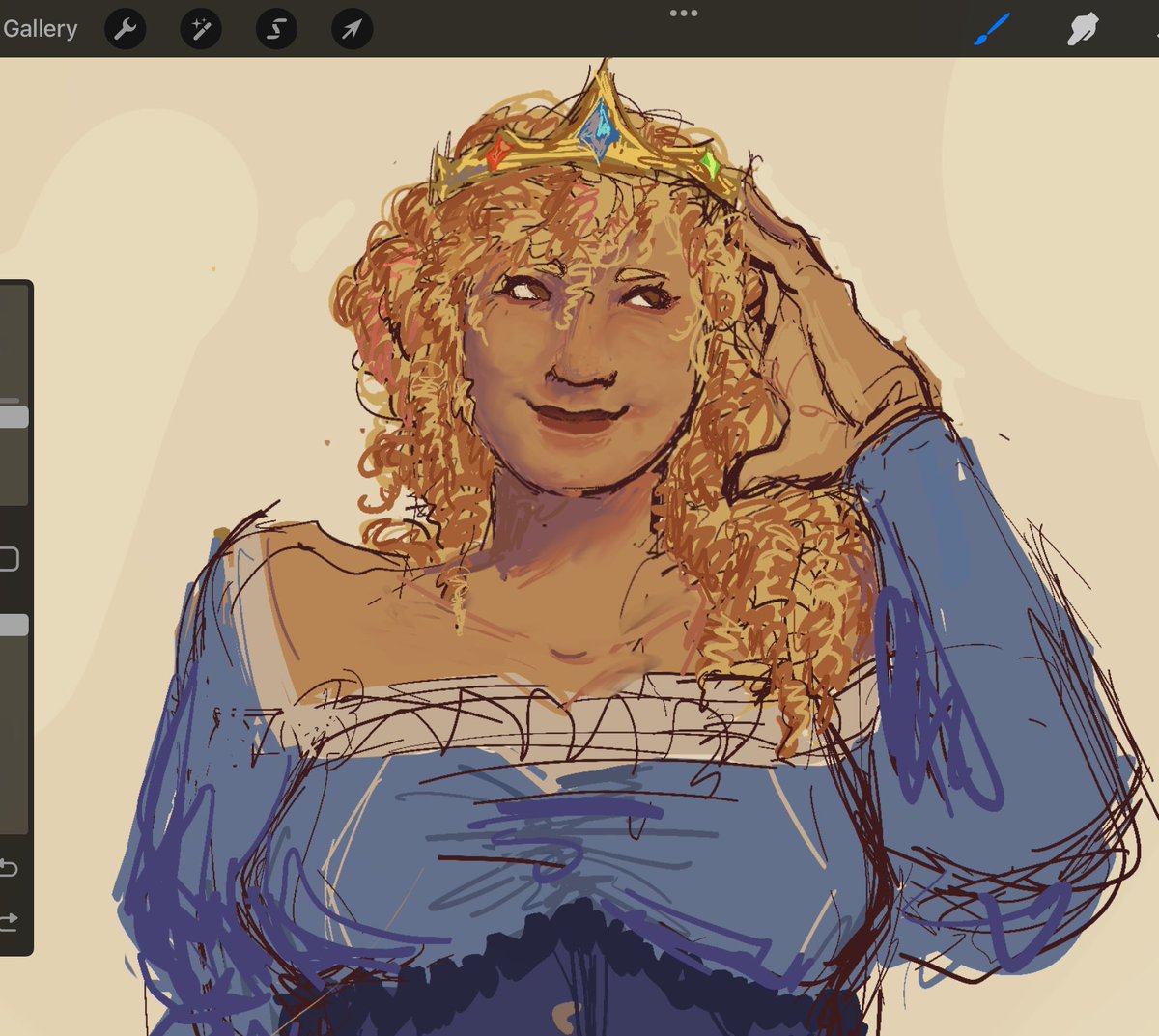 thakespeare's tweet image. ok so im not finishing this #princezamfanart i Dont car.