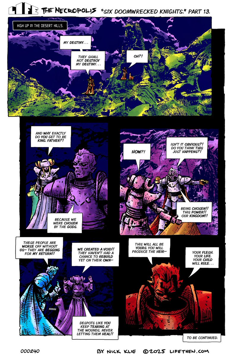 Well, my new comic is about two weeks late. I did a couple comic conventions and then finished up the art for my Kickstarter. And man, did I ever hit the wall with this one. But it's done! So please tell the world. 

#DIYComicsHardcore #scificomics #kamloops